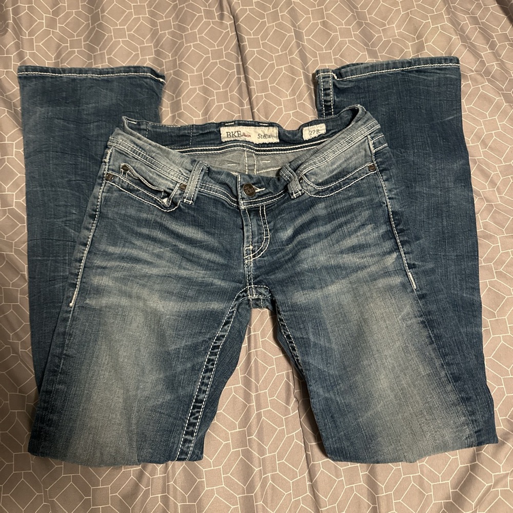 BKE low rise bootcut jeans